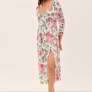 For Love & Lemons Becca Midi Dress